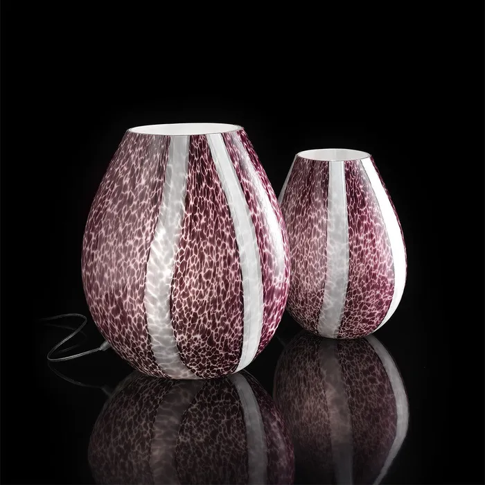 Earrings I Muranesi Grit Ambient Lamp in Blown Glass Murano
