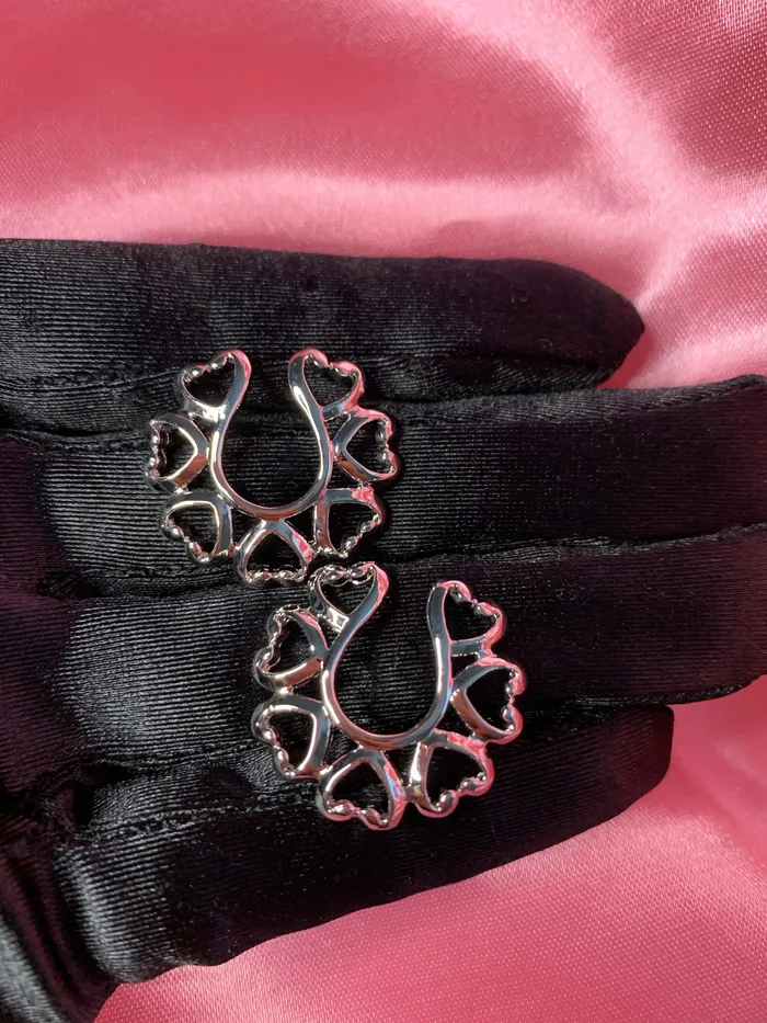 Earrings Love Potion Fake Nipple Rings ShopSheAte