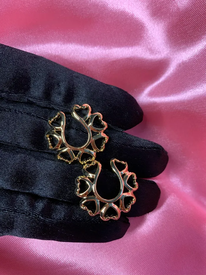 Earrings Love Potion Fake Nipple Rings ShopSheAte