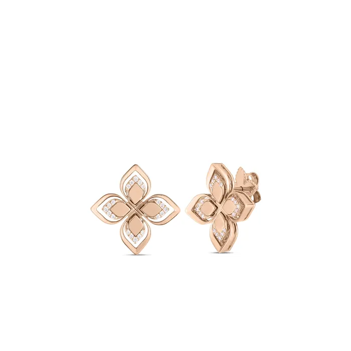 Earrings Roberto Coin Diamond Venetian Princess Stud Earrings
