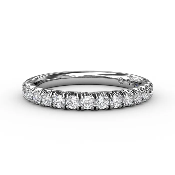 FANA Modern Pave Anniversary Band Rings