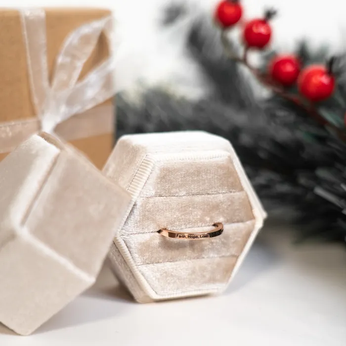 Forever Truth Rings Faith Hope And Love Thin Ring