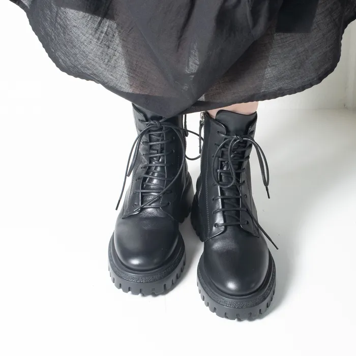 Halmanera Necklaces Halmanera Rama 22 Lace Boot black ON SALE