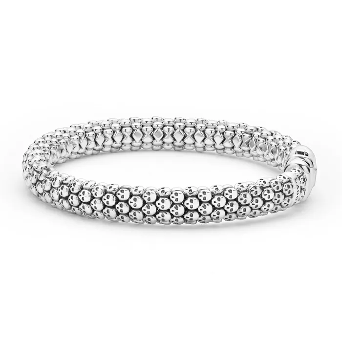LAGOS Bracelets Anthem Caviar Skull Bracelet 9mm