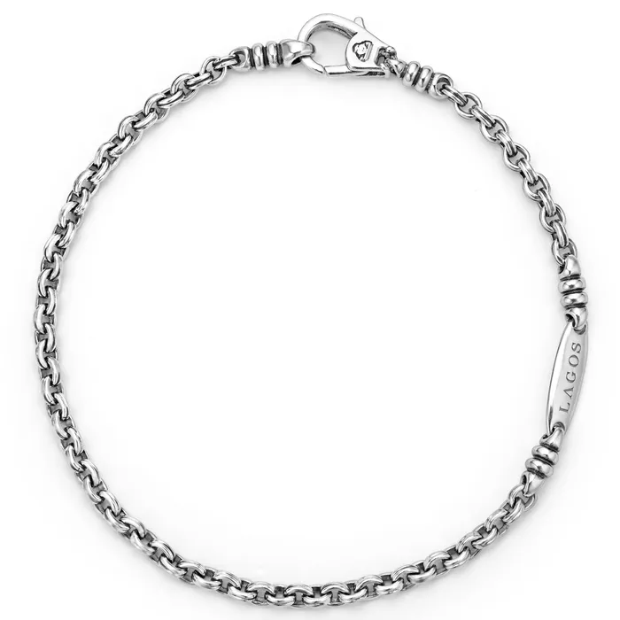 LAGOS Bracelets Anthem Double Link Chain Bracelet 3mm
