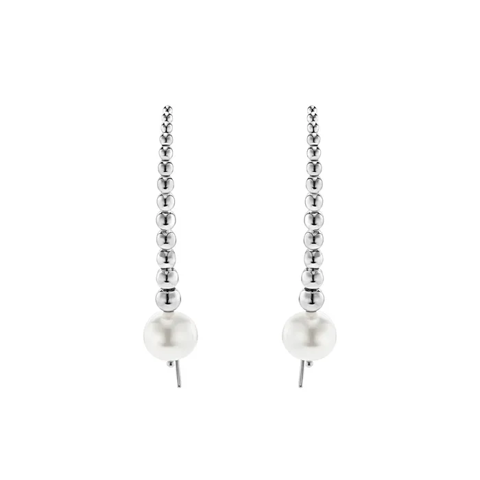 LAGOS Earrings Luna Graduated Bead Pearl Earrings