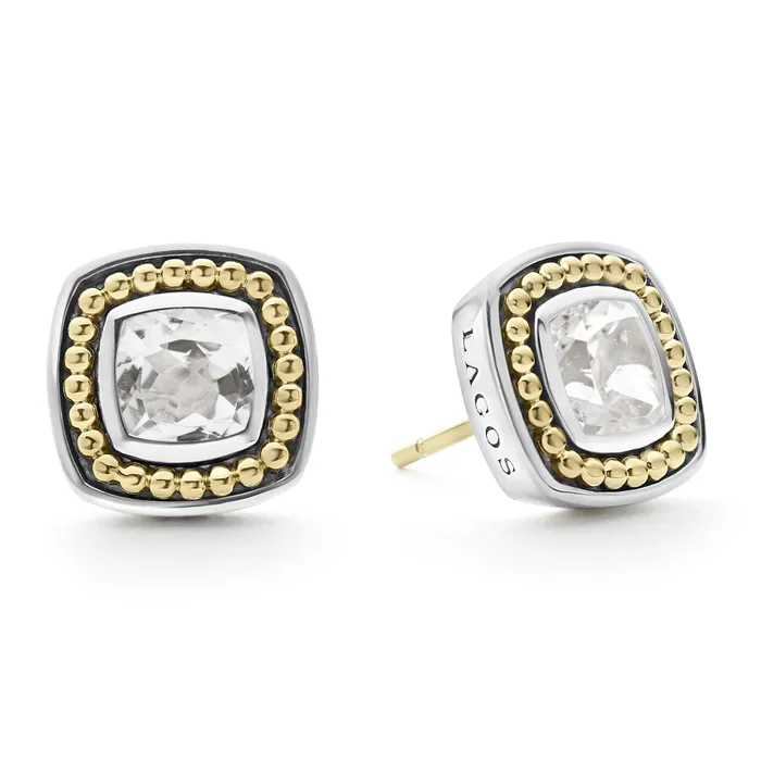 LAGOS Earrings Rittenhouse White Topaz Stud Earrings
