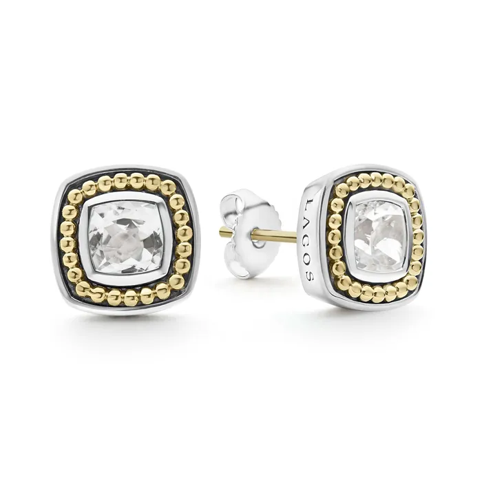 LAGOS Earrings Rittenhouse White Topaz Stud Earrings