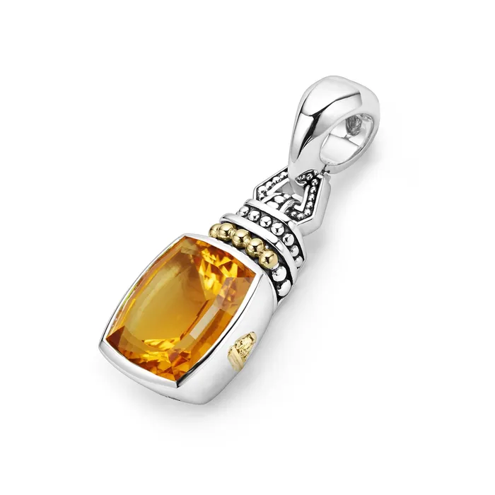 LAGOS Necklaces Caviar Color Citrine Pendant