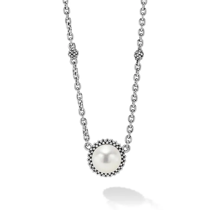 Luna Pearl Pendant Necklace LAGOS Necklaces