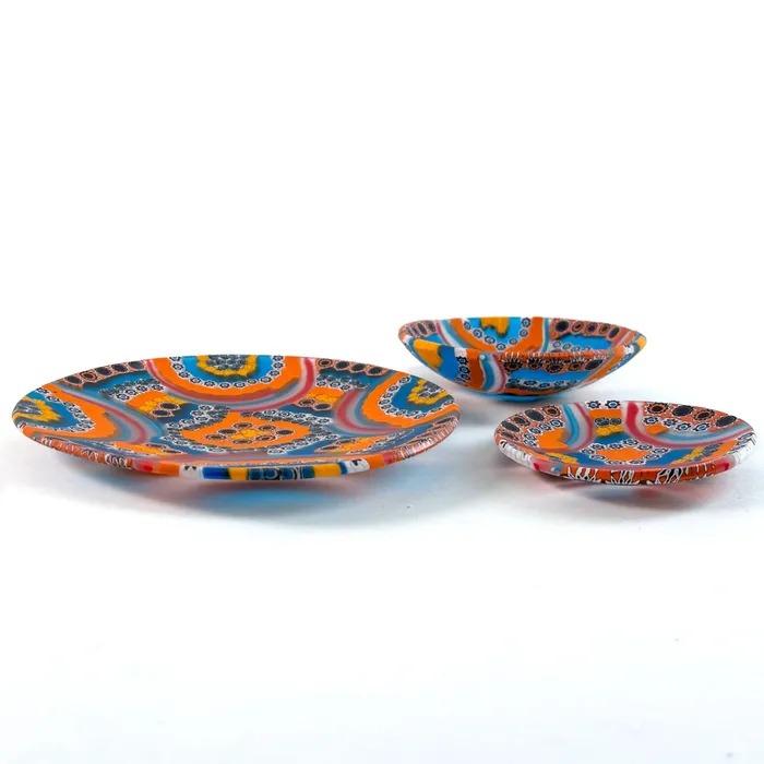 Masai Trinket Tray Round 10 to 18 cm Ragazzi C Earrings Masai Trinket Tray Round 10 to 18 cm Ragazzi C Earrings