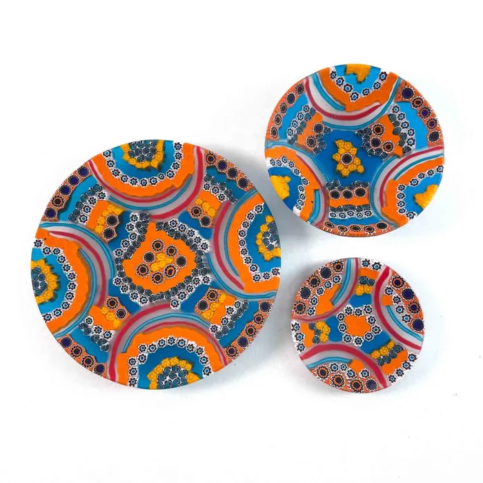 Masai Trinket Tray Round 10 to 18 cm Ragazzi C Earrings Masai Trinket Tray Round 10 to 18 cm Ragazzi C Earrings