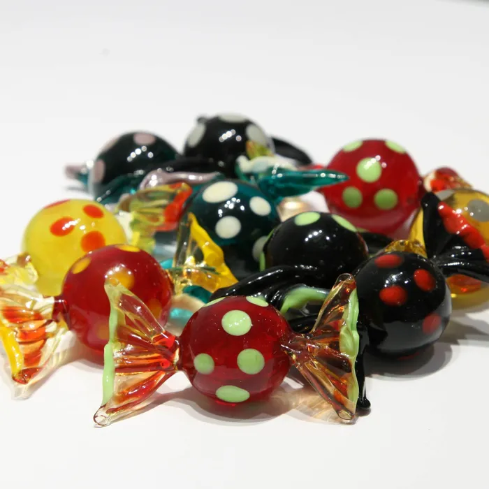 MuranoVItrum Dots candies set of 5 up to 100 pieces Earrings
