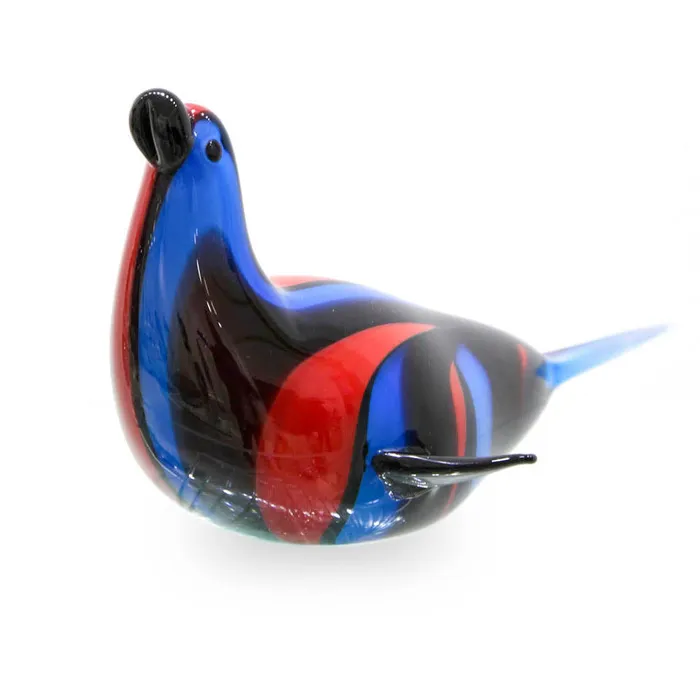 MuranoVItrum Earrings Multicolor Seal