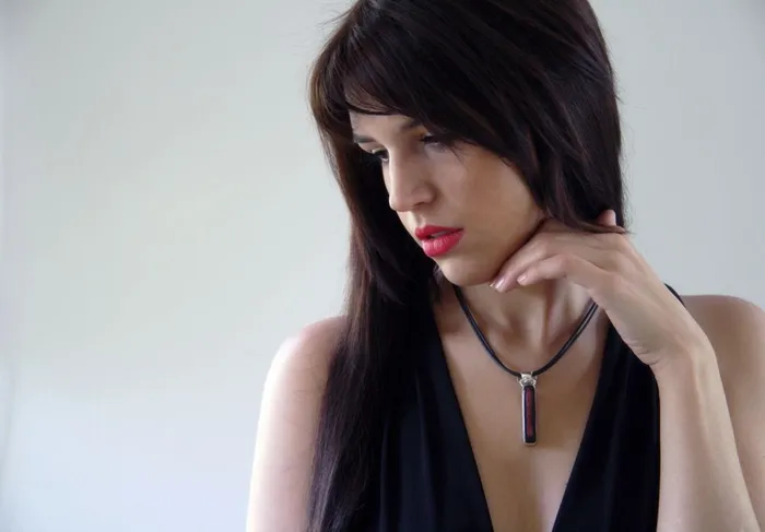Nanni Gabriella Necklaces Sommerso Stick Pendant