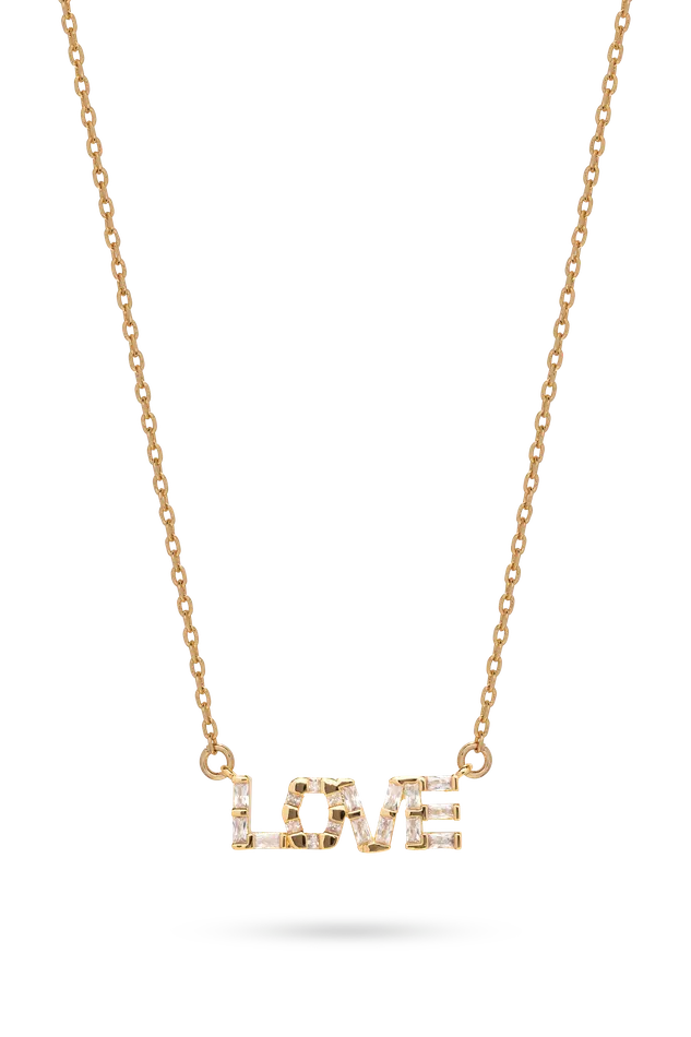 Necklaces Crystal Haze Jewelry Love Baguette Necklace