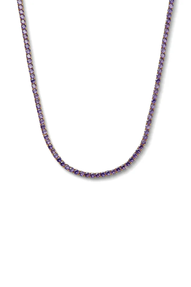 Necklaces Crystal Haze Jewelry Serena necklace Lavender