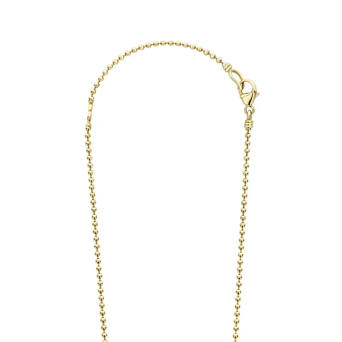Necklaces LAGOS Covet Gold Diamond Sphere Necklace