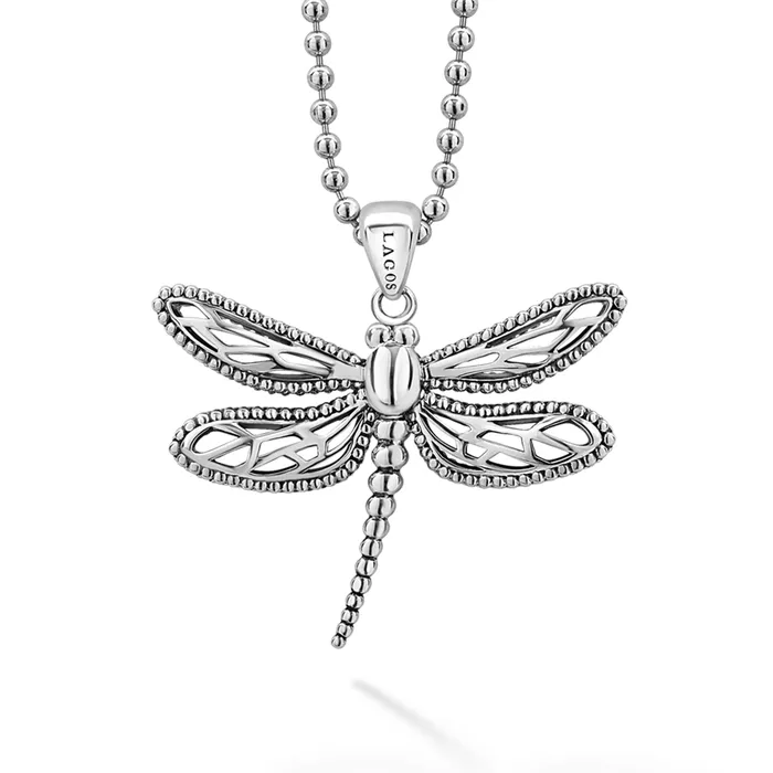Necklaces LAGOS Rare Wonders Dragonfly Pendant Necklace