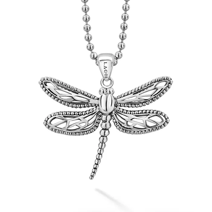 Necklaces LAGOS Rare Wonders Dragonfly Pendant Necklace
