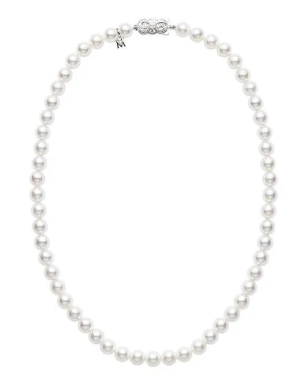Necklaces MIKIMOTO CO LTD 18 Pearl Necklace