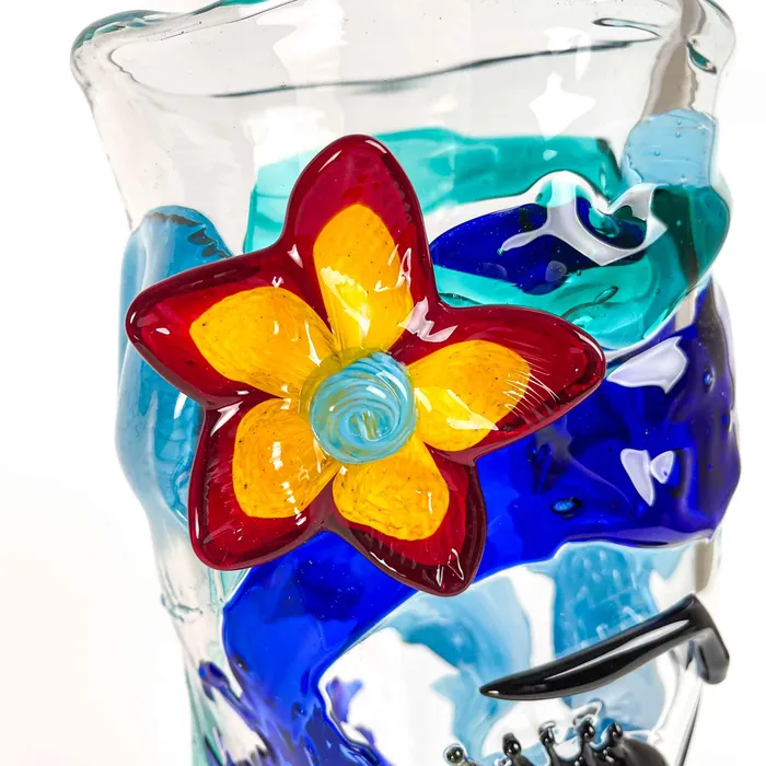 Necklaces Vase Valentine Blown Murano glass tall Vetreria Badioli