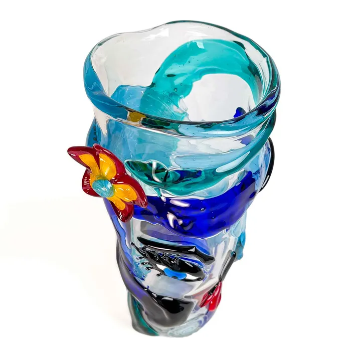Necklaces Vase Valentine Blown Murano glass tall Vetreria Badioli