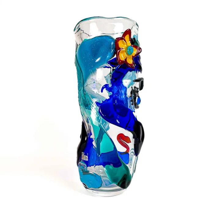 Necklaces Vase Valentine Blown Murano glass tall Vetreria Badioli