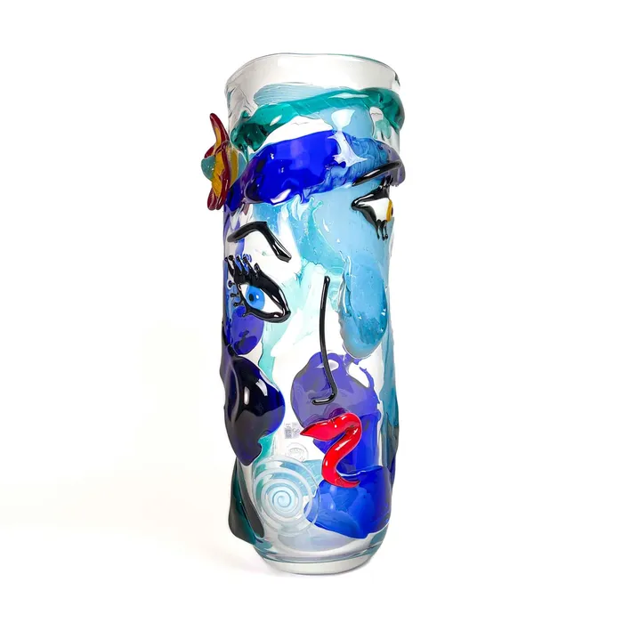 Necklaces Vase Valentine Blown Murano glass tall Vetreria Badioli