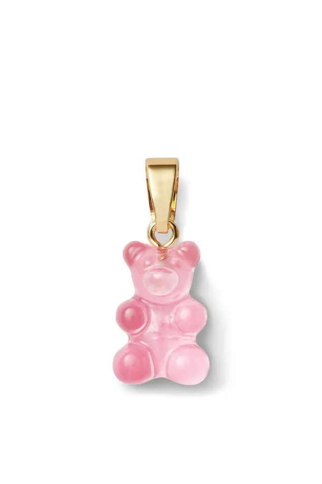 Nostalgia bear Classic connector Bubblegum pink Crystal Haze Jewelry Rings
