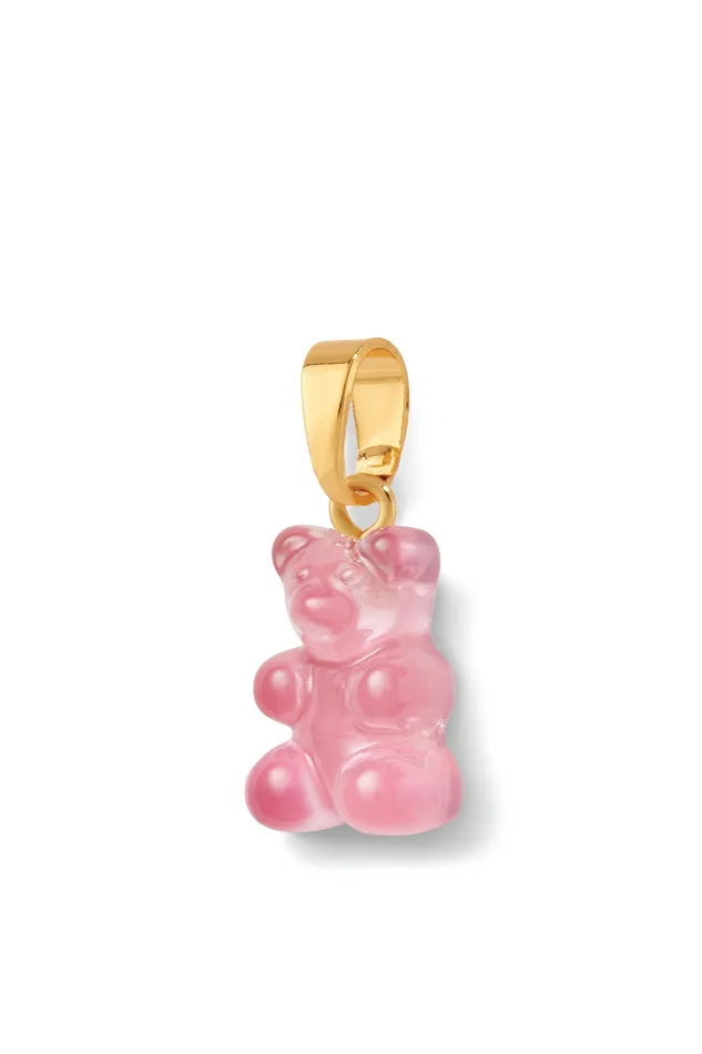 Nostalgia bear Classic connector Bubblegum pink Crystal Haze Jewelry Rings