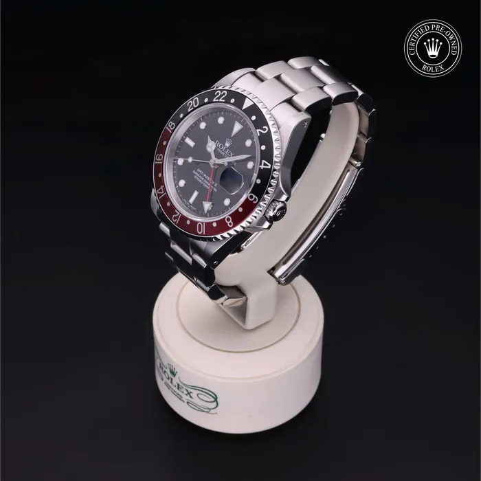 Oyster Perpetual GMTMaster II Rolex Certified PreOwned Earrings