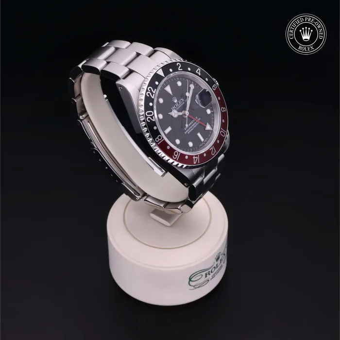 Oyster Perpetual GMTMaster II Rolex Certified PreOwned Earrings