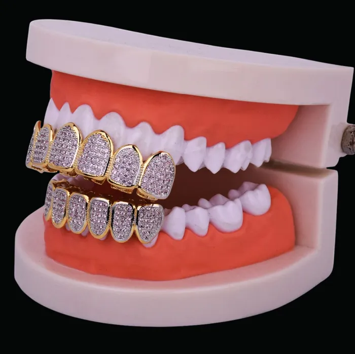 Purple Stones Iced Out Diamond Grillz COLORFUL Earrings