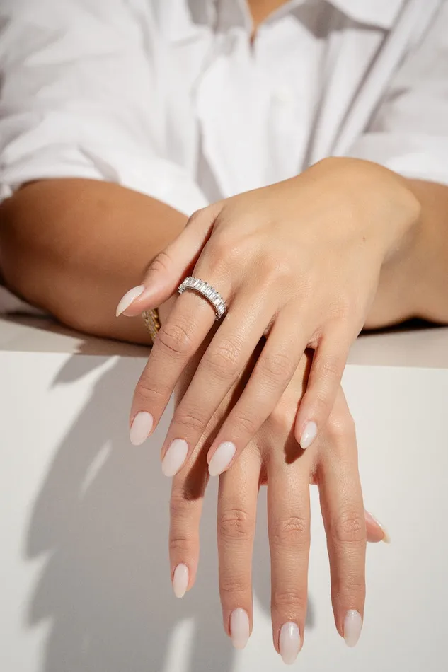Rings Crystal Haze Jewelry Baguette Alliance Ring