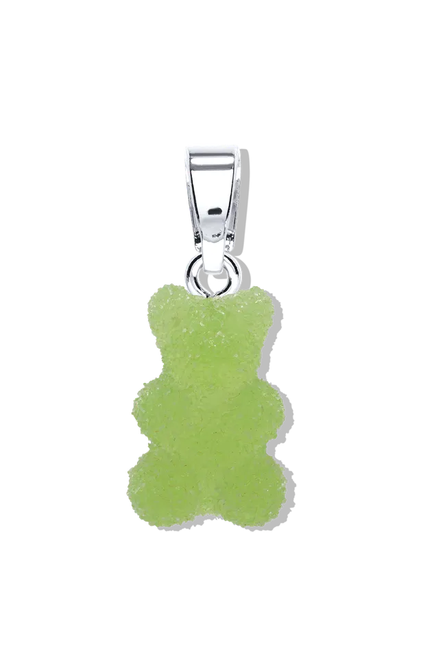 Rings Crystal Haze Jewelry EU Fizzy Nostalgia Bear Classic connector Silver plated Sour Apple