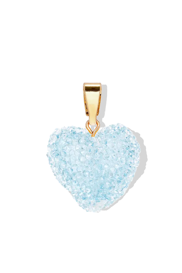 Rings Crystal Haze Jewelry EU Jelly Heart Classic Connector Baby Blue