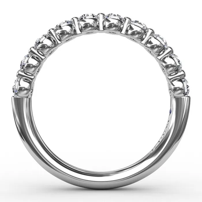 Rings FANA Single Prong Set Anniversary Band