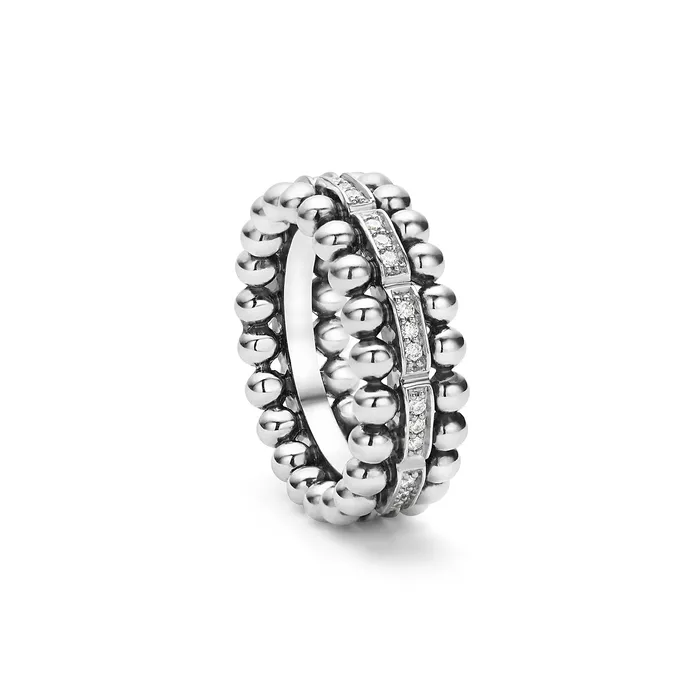 Rings LAGOS Caviar Spark Caviar Beaded Diamond Ring