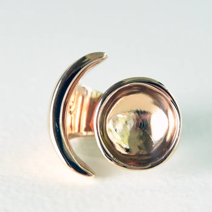 Rings Monica Castiglioni Monica Castiglioni Aperti 33 Bronze Ring