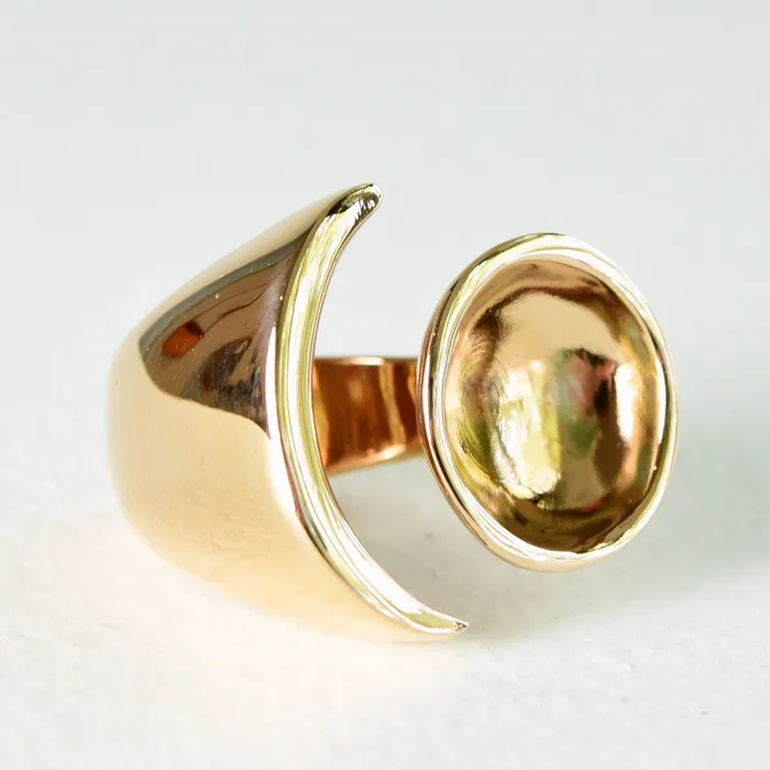 Rings Monica Castiglioni Monica Castiglioni Aperti 33 Bronze Ring