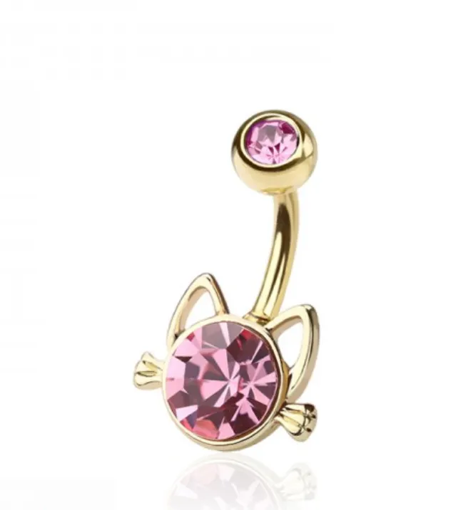Rings She Ate My Kitty Belly Ring