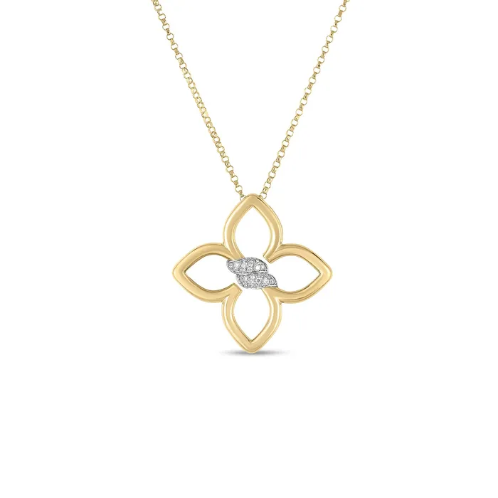 Roberto Coin Necklaces Small Diamond Cialoma Pendant