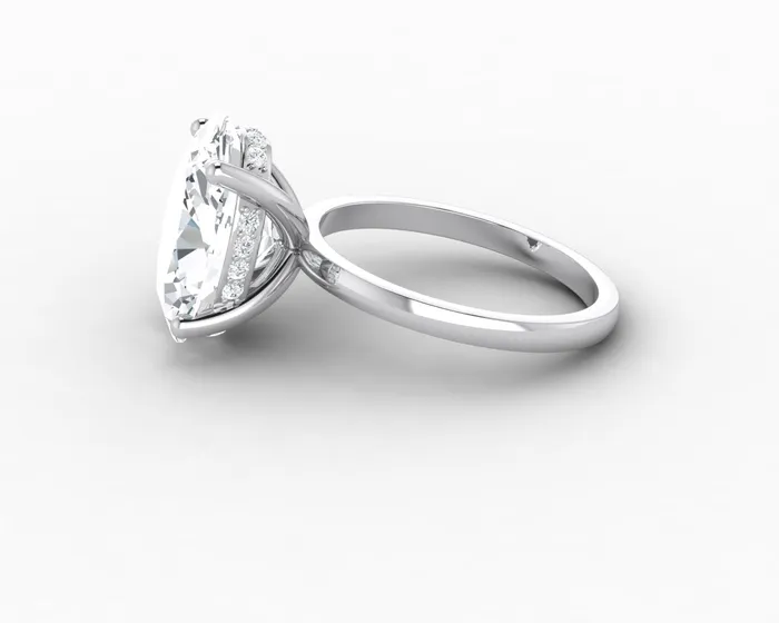 Sapheena Jewelry Rings Luce 60 Ct Oval Cut Engagement Ring