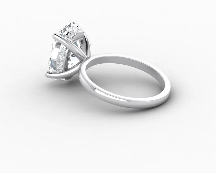 Sapheena Jewelry Rings Luce 60 Ct Oval Cut Engagement Ring