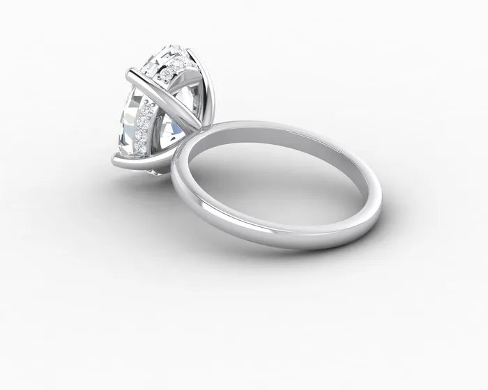 Sapheena Jewelry Rings Luce 60 Ct Oval Cut Engagement Ring