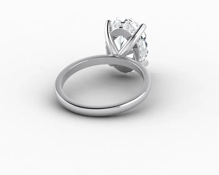 Sapheena Jewelry Rings Luce 60 Ct Oval Cut Engagement Ring