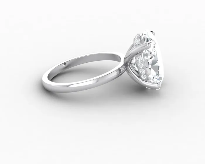 Sapheena Jewelry Rings Luce 60 Ct Oval Cut Engagement Ring