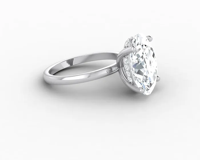 Sapheena Jewelry Rings Luce 60 Ct Oval Cut Engagement Ring