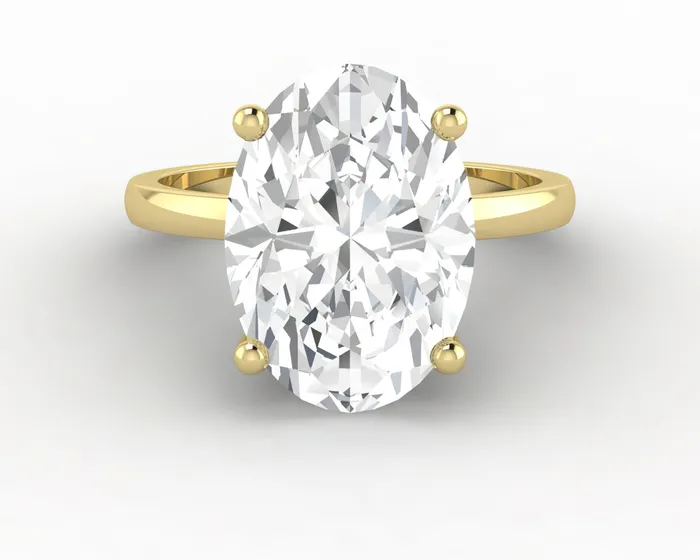Sapheena Jewelry Rings Luce 60 Ct Oval Cut Engagement Ring
